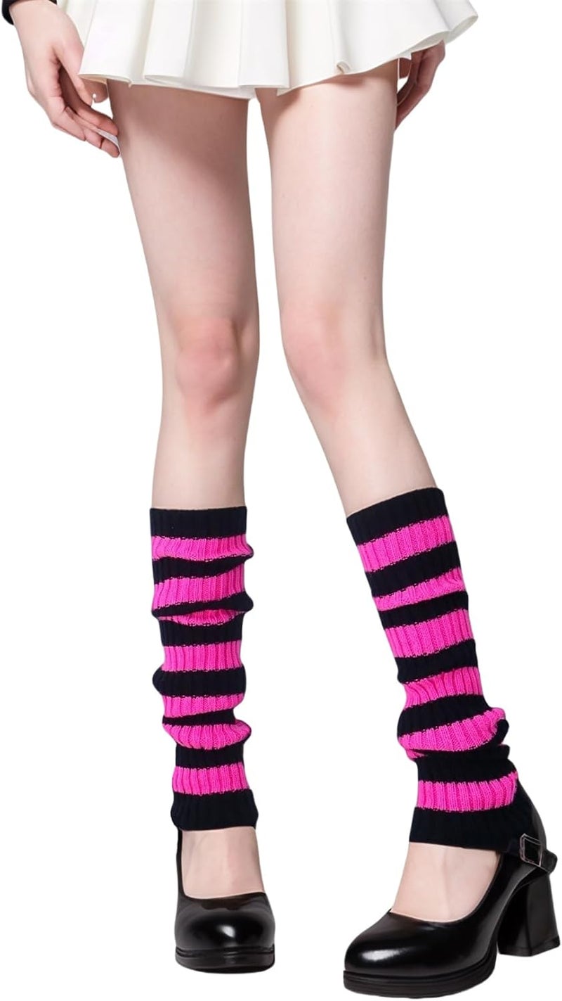 Insdark Goth Leg Warmers Women Japanese Gothic Y2k Harajuku Grunge Emo Punk 80s - Image 1